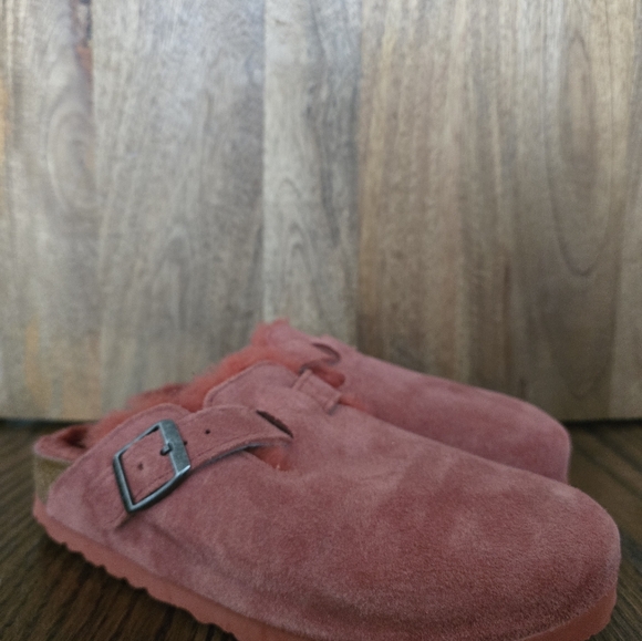 Birkenstock Boston Genuine Shearling Lined Clog EU 36 - Picture 2 of 5